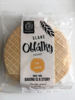 Sýrové slané oplatky ERI Exclusive 50 g sýrové
