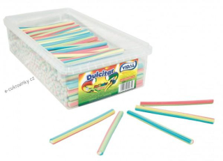 Želé ovocný pendrek MULTICOLOR 7 g (200 ks) - kyselý duhový