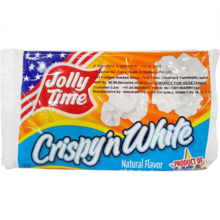 Popcorn CRISPY 'n WHITE 100 g přírodně slaný BEZLEPKOVÝ
