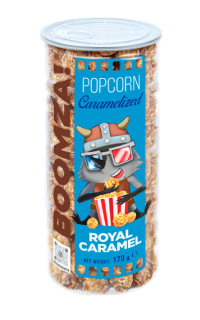 Popcorn BOOMZA 170 g karamelizovaný - karamelový