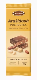 Čokoládová pochoutka Arašídová 90 g