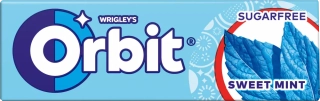 Žvýkačky ORBIT dražé 14 g SWEET MINT (balení 30 ks)