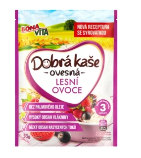 Ovesná kaše BONAVITA, lesní ovoce 55g