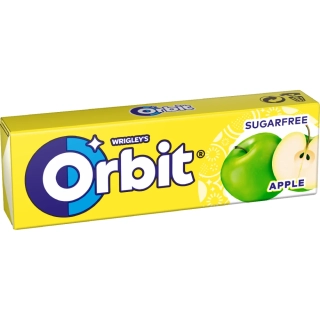 Žvýkačky ORBIT dražé 14 g JABLKO balení 30 ks