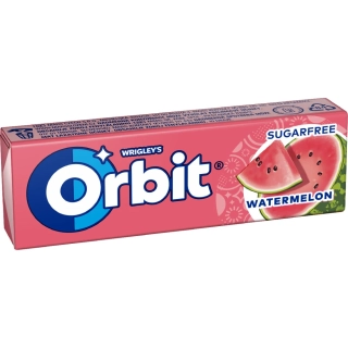 Žvýkačky ORBIT dražé 14 g MELOUN balení 30 ks