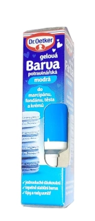 Barva gelová potravinářská modrá 10g