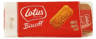 Karamelizované sušenky Lotus Biscoff 186 g (12x 2 ks)