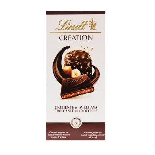 Čokoláda Lindt Creation 150 g hořká & OŘÍŠKOVÝ KROKANT