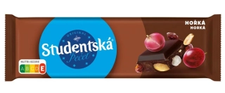 Čokoláda ORION Studentská pečeť 235 g - VIŠEŇ & HOŘKÁ