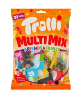 Želé TROLLI 500 g MULTI-MIX - želé s ovocnými příchutěmi