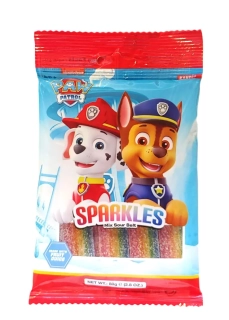 Želé pásky PAW PATROL 80 g duhové ovocné pásky