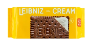 Kakaové sušenky Leibniz s mléčnou náplní 190 g