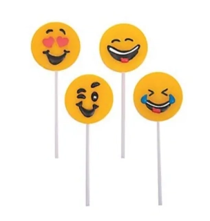 Čokoládové lízátko EMOJI 25 g