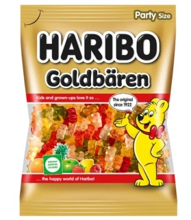 Želé HARIBO 1 kg medvídci - Goldbären - SUPER CENA !!!