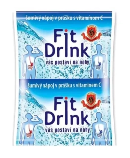 Fit Drink šumivý nápoj v prášku s vitamínem C 6 g