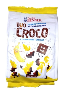 Dr. Benner Hotová snídaně Duo krokodýl, banán a čokoláda 150 g