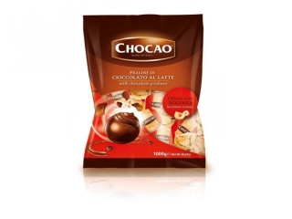 Italské čokoládové pralinky VERGANI CHOCAO 1 kg - OŘÍŠKOVÉ