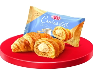 Croissant LUKAS s mléčnou krémovou náplní 45 g