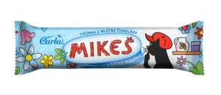 Tyčinka z mléčné čokolády Josef Lada s bílou náplní - KOCOUR MIKEŠ 35 g