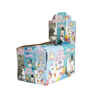 Lízátka s práskacím práškem MINI FIZZ POP 11 g - balení 90 ks (mix)