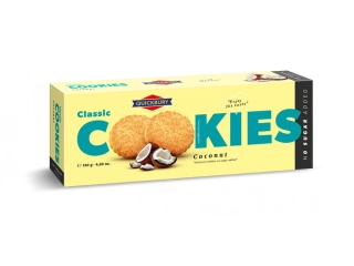 DIA sušenky QUICKBURY 130 g bez cukru - cookies kokosové