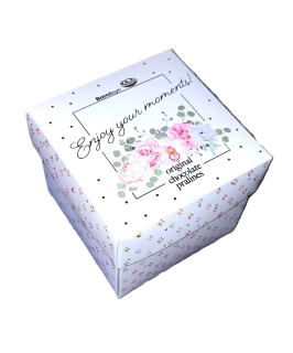 Čokoládové pralinky CUBE 125 g B&S s lískooříškovým krémem