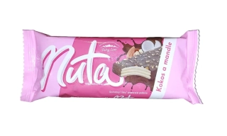 Oplatka NUTA | kokos a mandle | čokoládová poleva 55 g