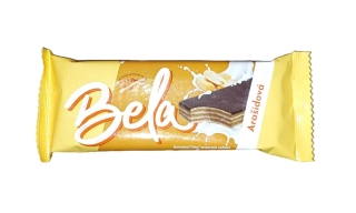 Oplatka BELA | arašídy | čokoládová poleva 45 g