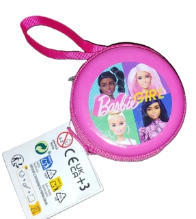 Kovová pěženka Barbie s želé bonbóny 5 g