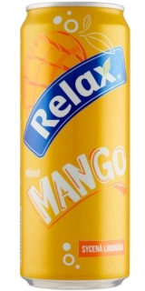 Limonáda RELAX 0.33 L - MANGO