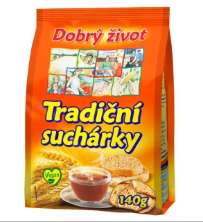 Tradiční suchárky DOBRÝ ŽIVOT 140 g