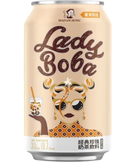 Lady Boba Bubble Tea nápoj Original 315 ml