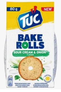 TUC BAKE ROLLS / suchary zakysaná smetana s cibulí 80 g