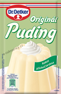 Dr.Oetker puding 37g  ORIGINÁL Kokos