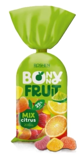 Želé roshen bonny fruit 200 g mix citrusové příchutě