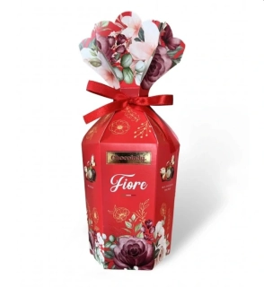 Bonboniéra CHOCOLADY 130 g FIORE - ČERVENÁ