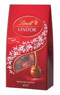 Pralinky Lindt LINDOR 137 g MILK - stříška mléčná