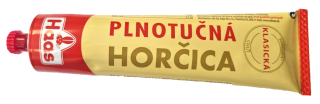 HAAS Plnotučná hořčice klasická, v tubě 200 g