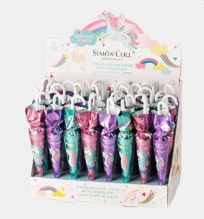 Čokoládový DEŠTNÍČEK motiv JEDNOROŽEC 15 g - 1 ks 