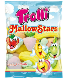 Želé marshmallow STARS TROLLI 150 g - pěnové želé