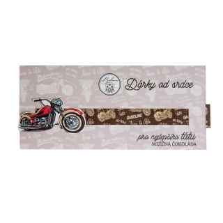 Dárková interaktivní čokoláda 100 g mléčná - PRO NEJLEPŠÍHO TÁTU