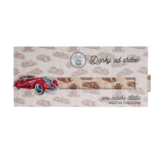 Dárková interaktivní čokoláda 100 g mléčná - PRO NAŠEHO DĚDU