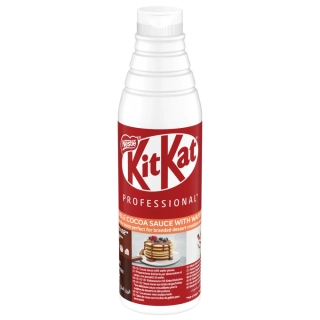 Topping (poleva) KITKAT 1 kg - kakaový topping s kousky oplatek