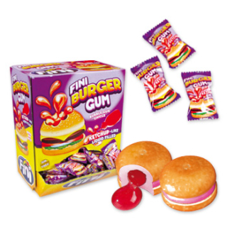 Žvýkačky FINI 5 g BURGER (200 ks) - AKCE !!! SUPER CENA !!!