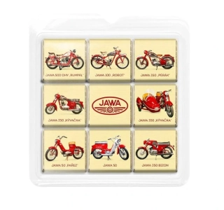 Mini čokoládky JAWA 180 g - 36x mini čokoládička - mléčná
