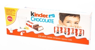 Kinder čokoláda 300 g - FAMILY PACK (24 ks tyčinek)