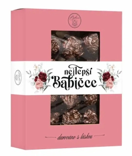 Bonboniéra 150g mléčná  oříšková- NEJLEPŠÍ BABIČCE