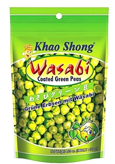 Zelený hrášek ve WASABI 120 g sáček