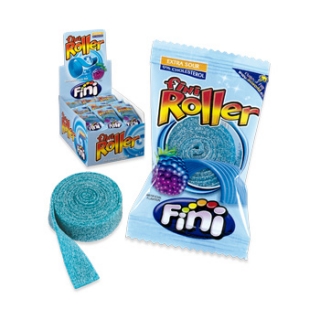 Želé FINI ROLLER 20g - kyselá MALINA