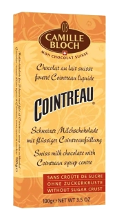 Čokoláda Camille Bloch 100 g mléčná COINTREAU 